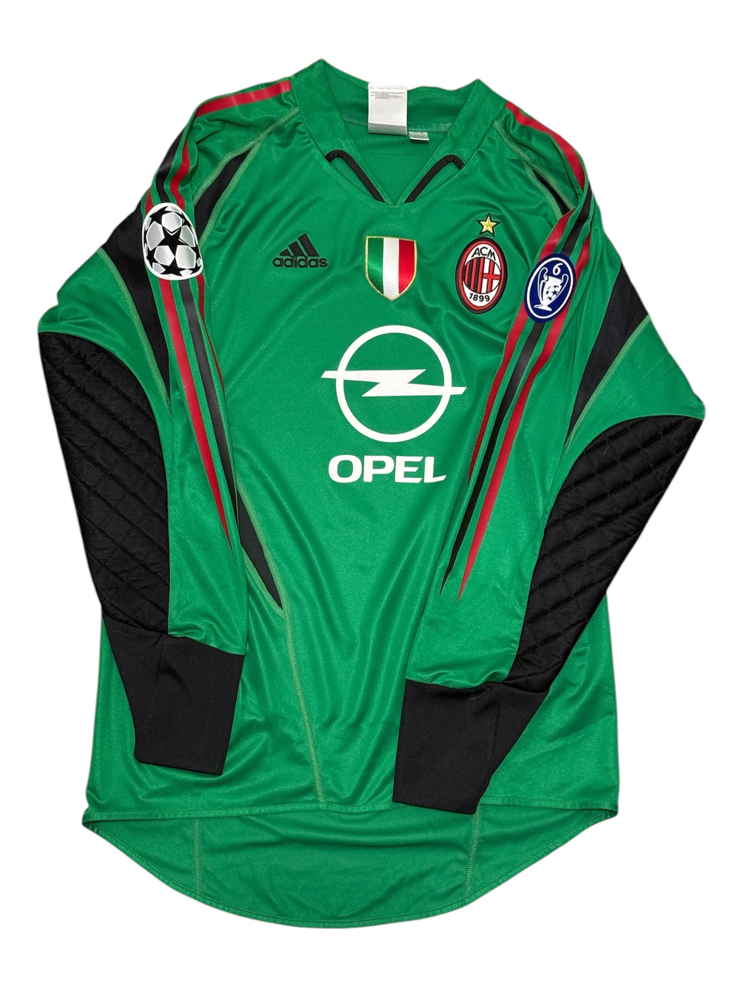 Maglia AC MILAN adidas DIDA 2004 2005 goalkeeper Opel S