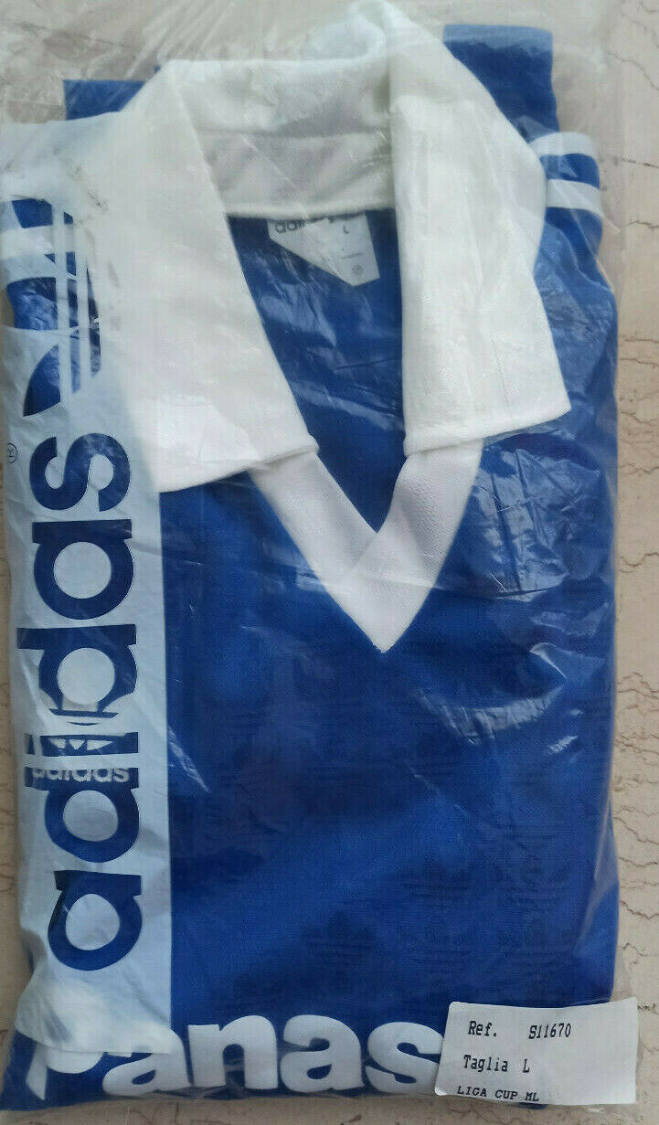 maillot Olympique Marseille adidas OM PANASONIC training shirt maglia L