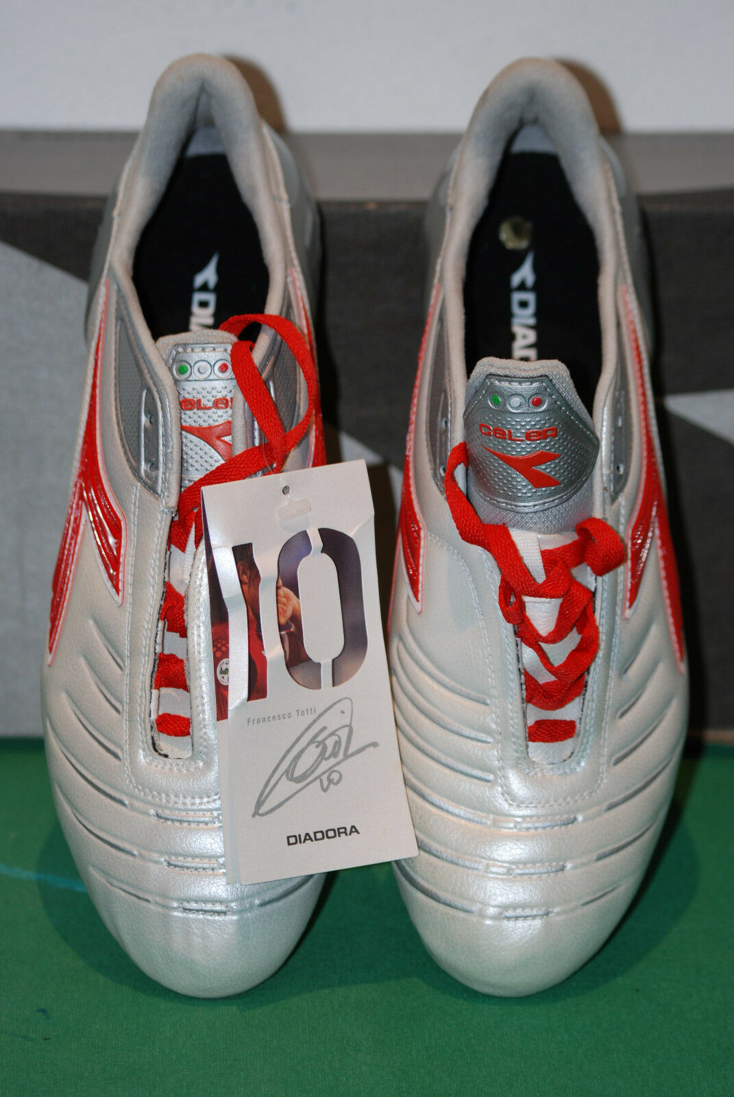 scarpini totti boots tiempo legend DIADORA celer MD pu 2004 2005 mazda as roma