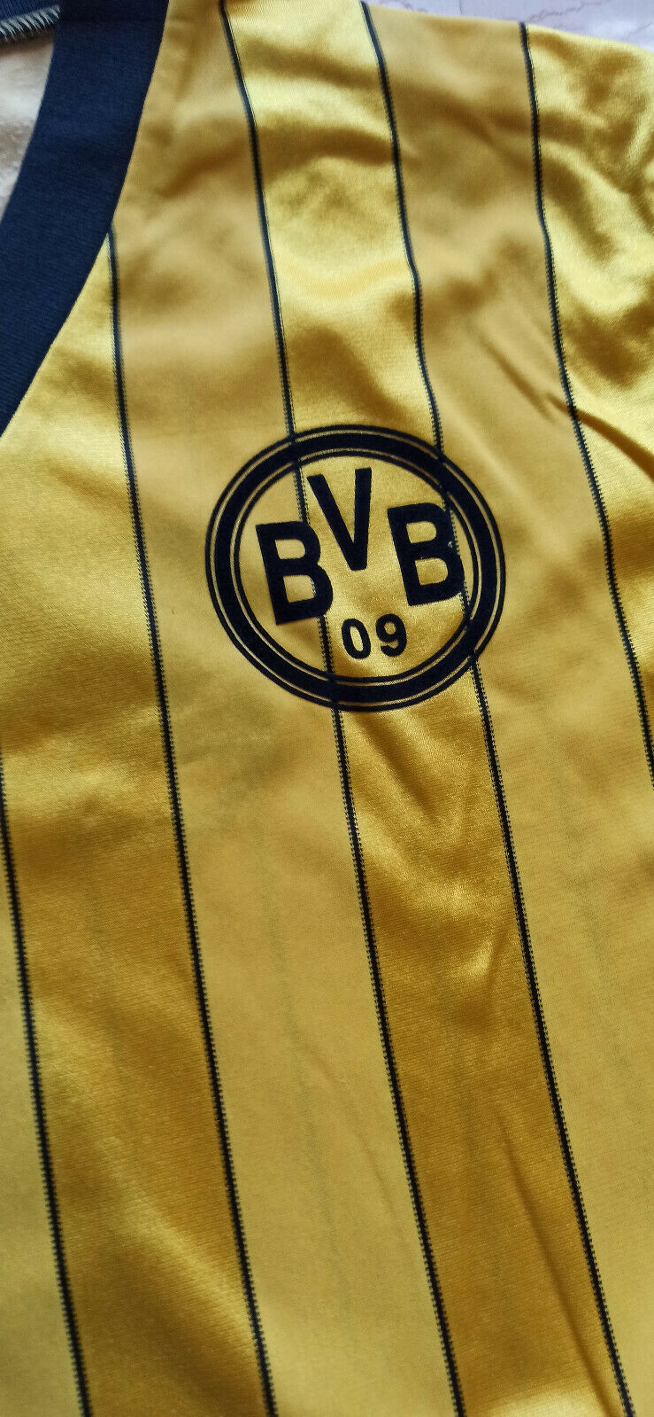 maglia trikot Borussia Dortmund BVB 1979 Erima Adidas match worn #7 Medium
