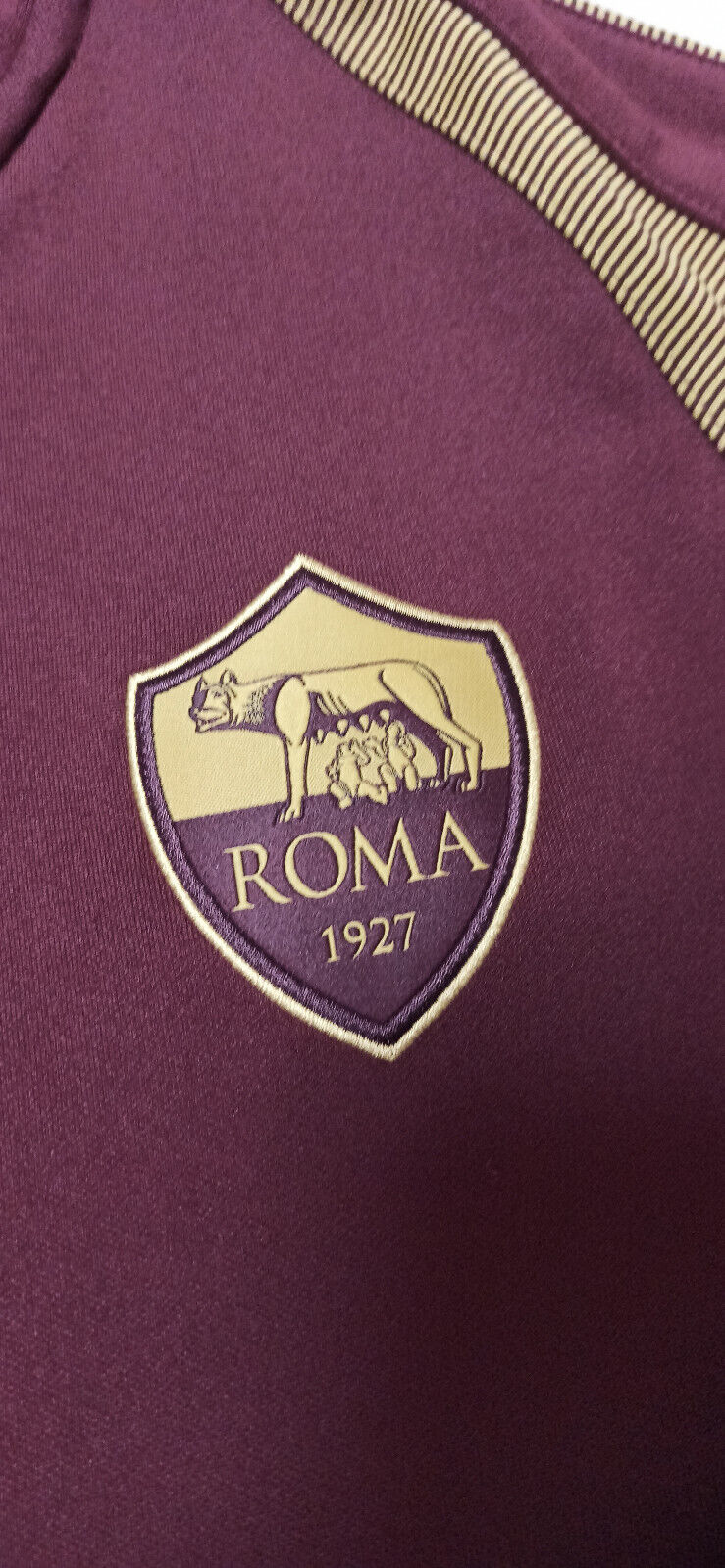 maglia calcio Nike vintage AS Roma 2016 2017 Derby SPQR Hoodie tracktop RARE