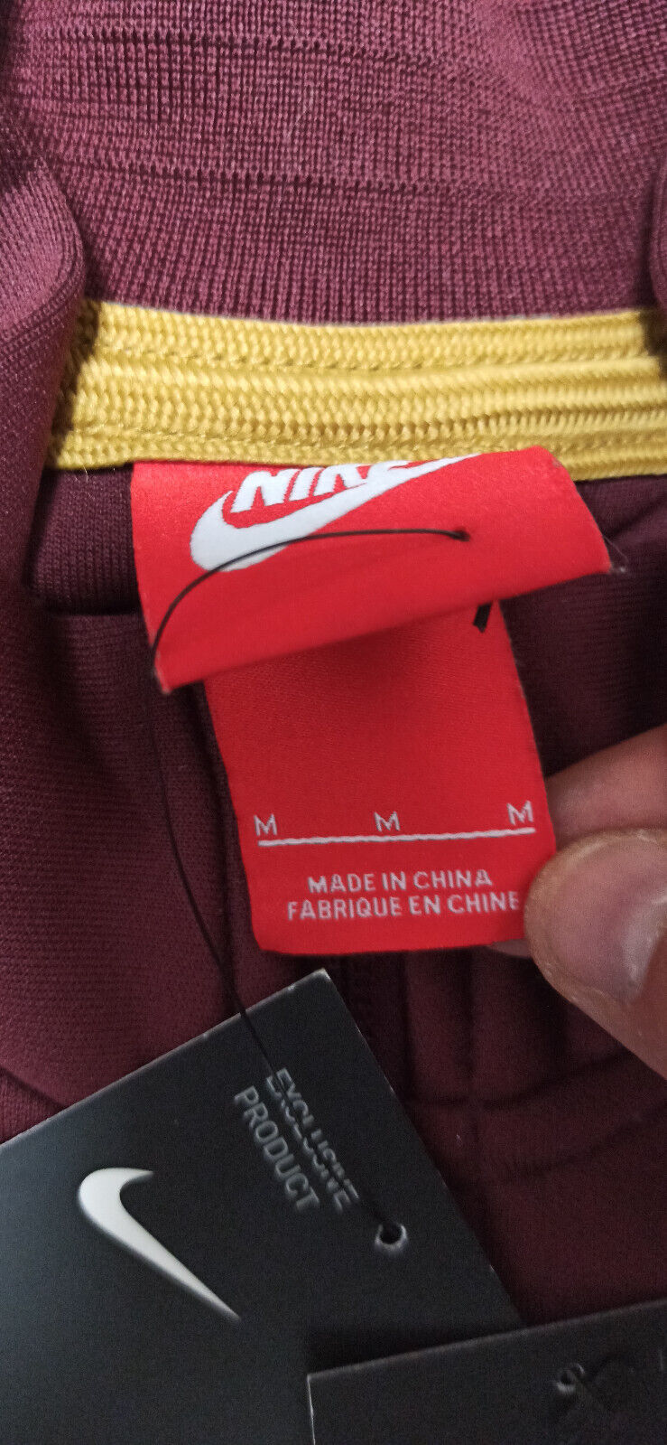 maglia calcio Nike vintage AS Roma 2016 2017 Derby SPQR Hoodie tracktop RARE