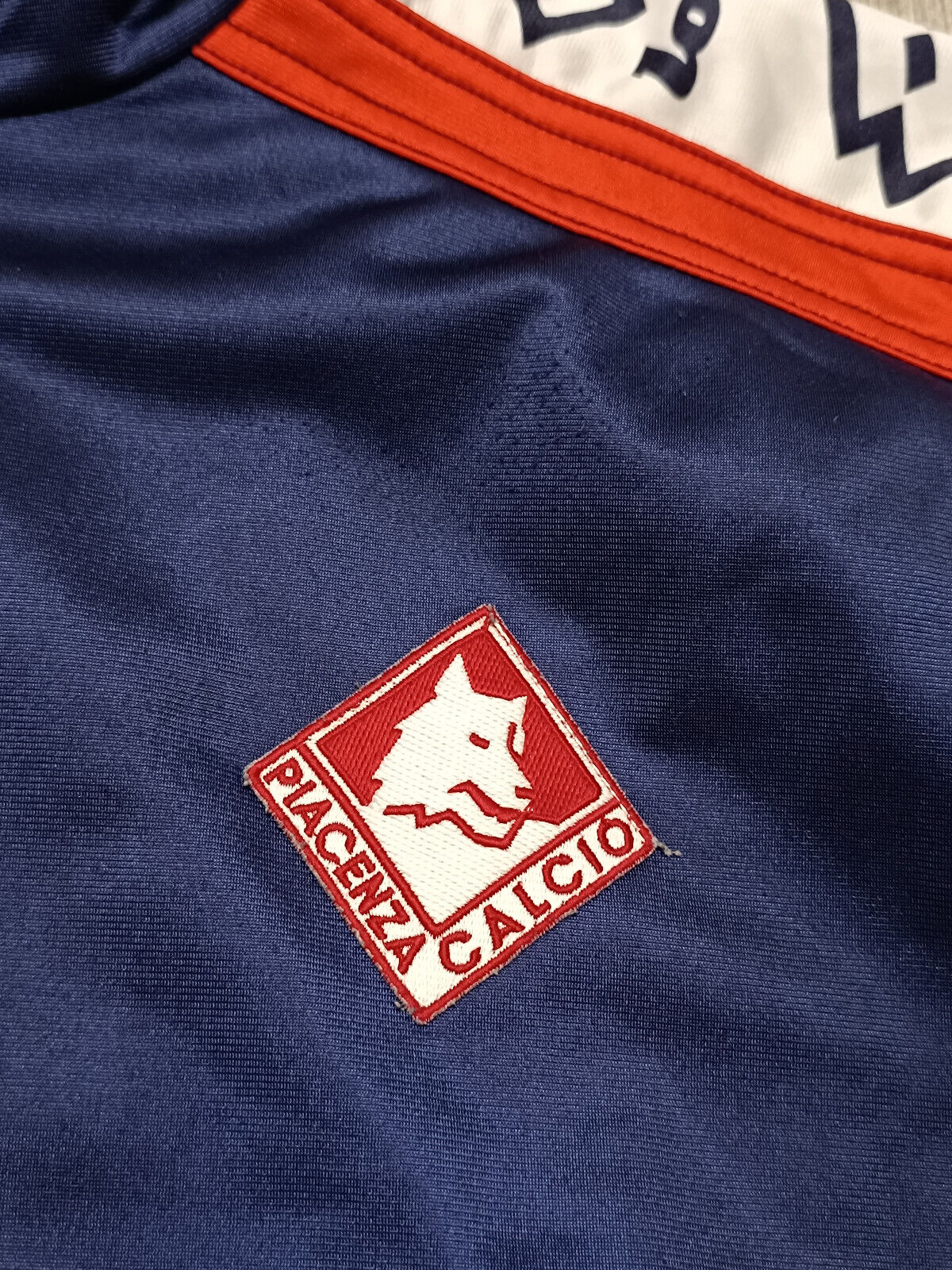 felpa giacca Piacenza calcio Lotto Hubner vintage training jacket tracktop L