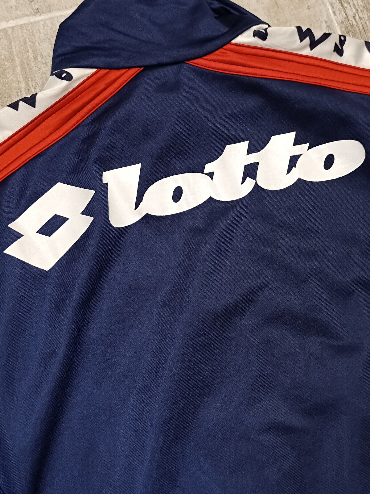 felpa giacca Piacenza calcio Lotto Hubner vintage training jacket tracktop L