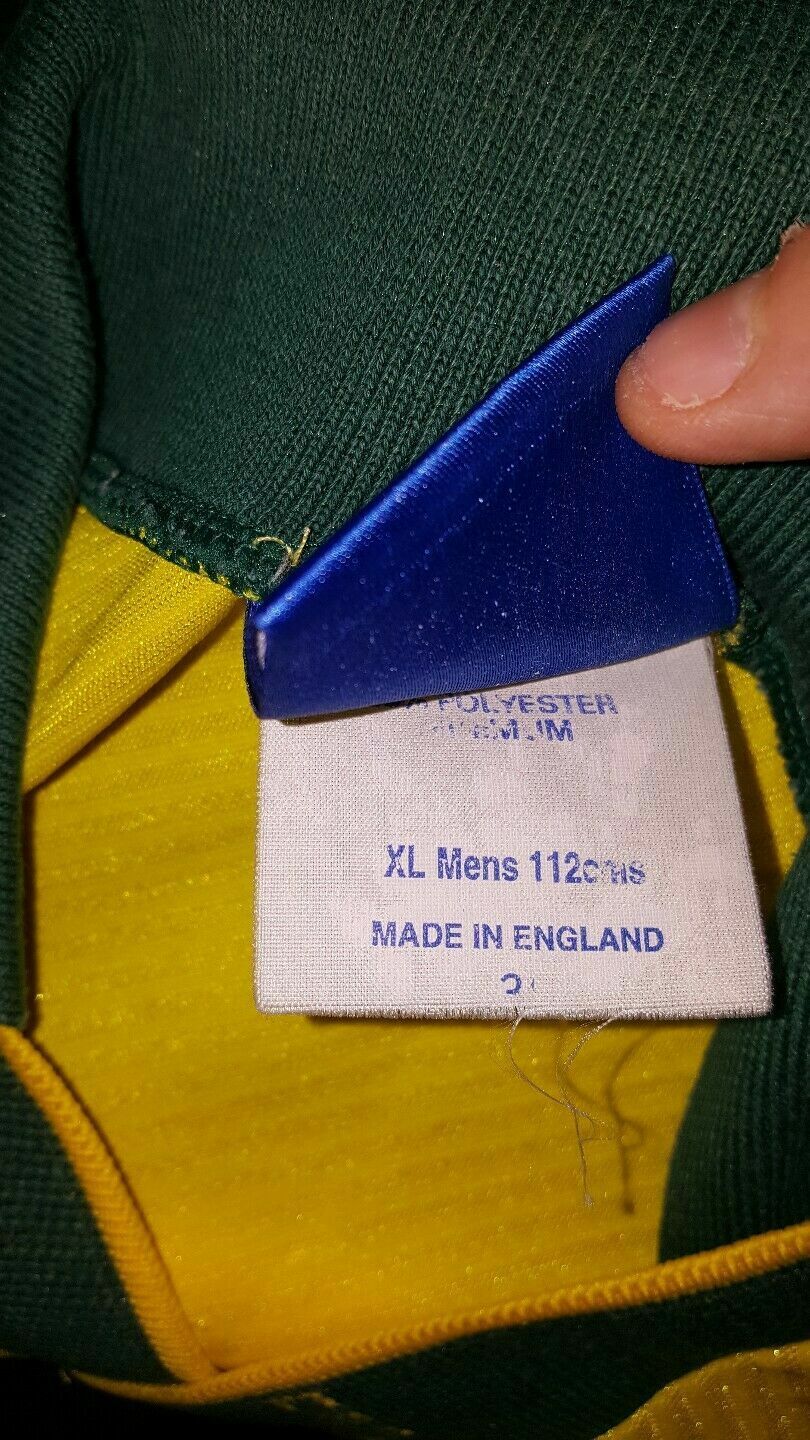 vintage brasil ROMARIO issued brazil USA 94 mondiali 1994 jersey shirt umbro XL