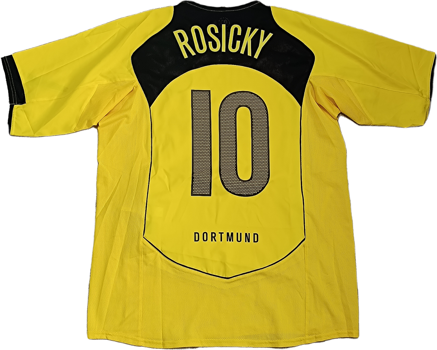 maglia calcio vintage Borussia Dortmund ROSICKY Nike 2004 2005 shirt