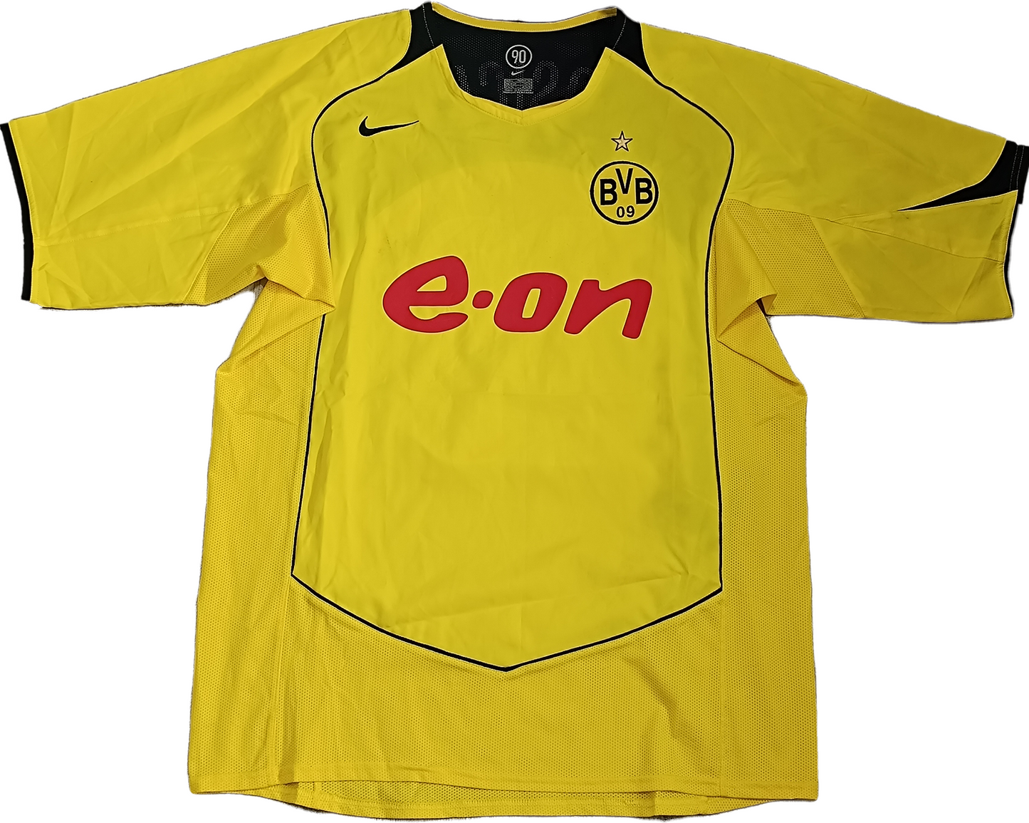 maglia calcio vintage Borussia Dortmund ROSICKY Nike 2004 2005 shirt