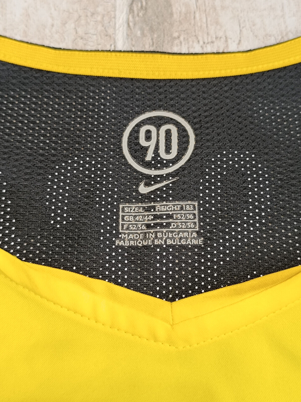maglia calcio vintage Borussia Dortmund ROSICKY Nike 2004 2005 shirt