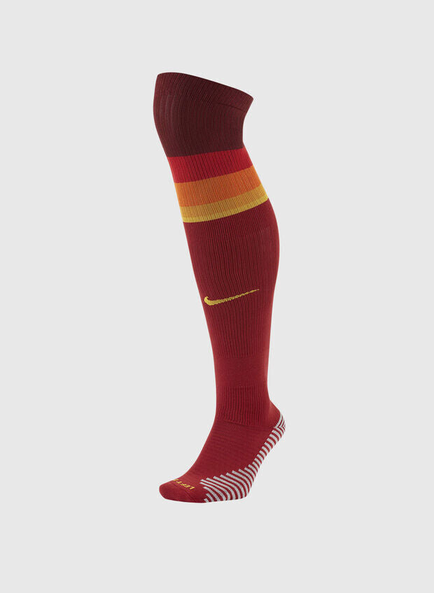 calza socks AS Roma Nike 2020 2021 covid *STOCK PRO* authentic home calzettoni