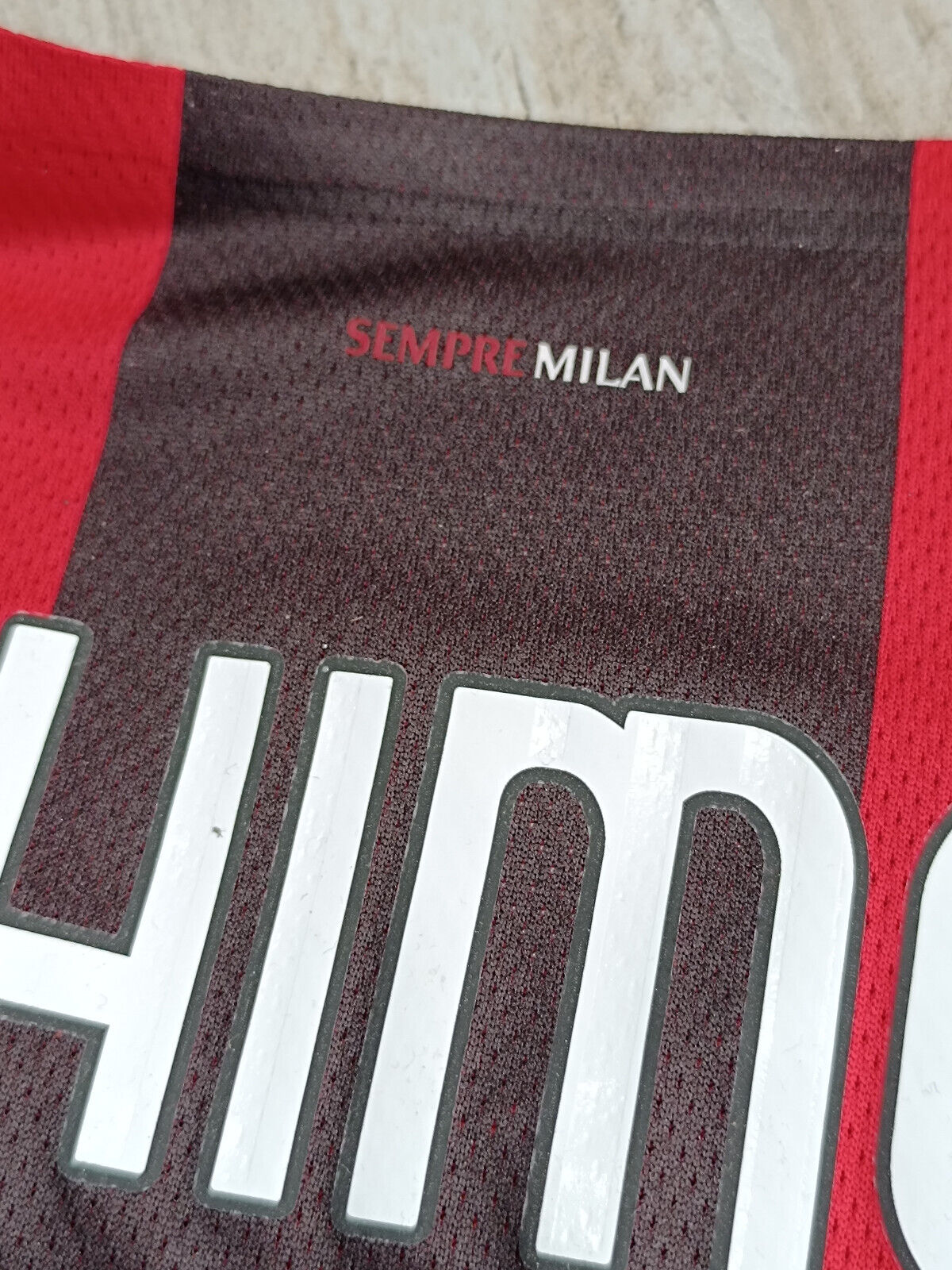 maglia calcio match issue worn AC MILAN Ibrahimovic 2021-22 Puma Authentic GARA