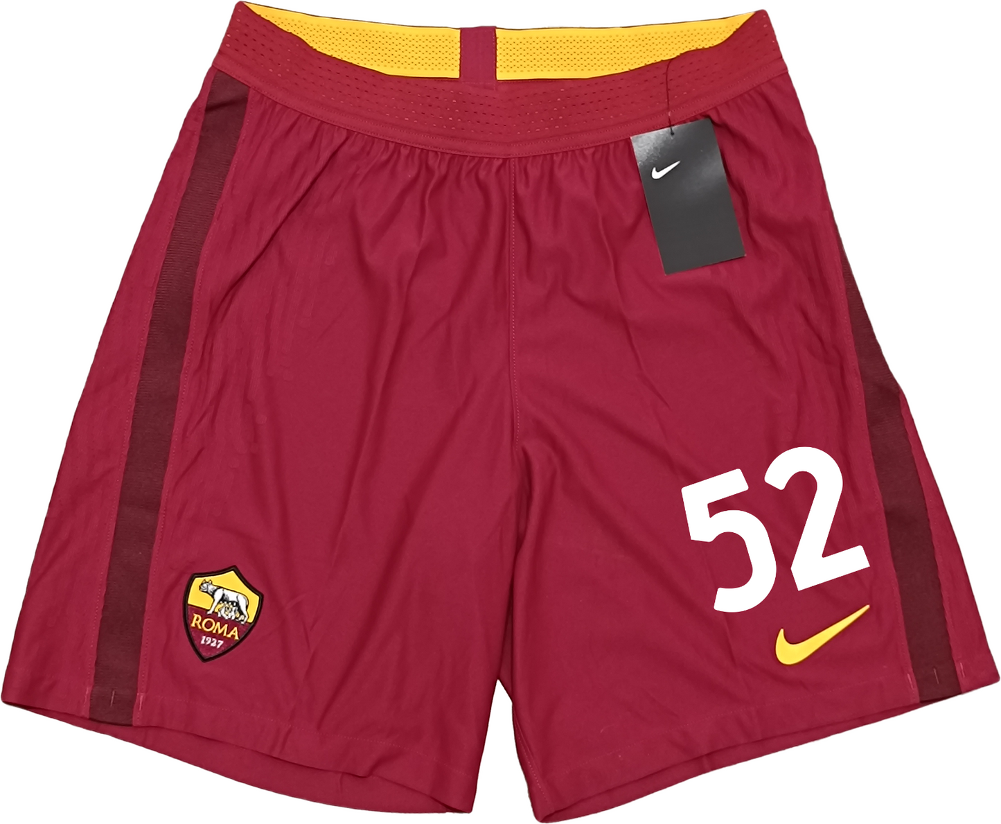 pantaloncini roma worn player issue BOVE nike shorts 2020 2021 Home kit