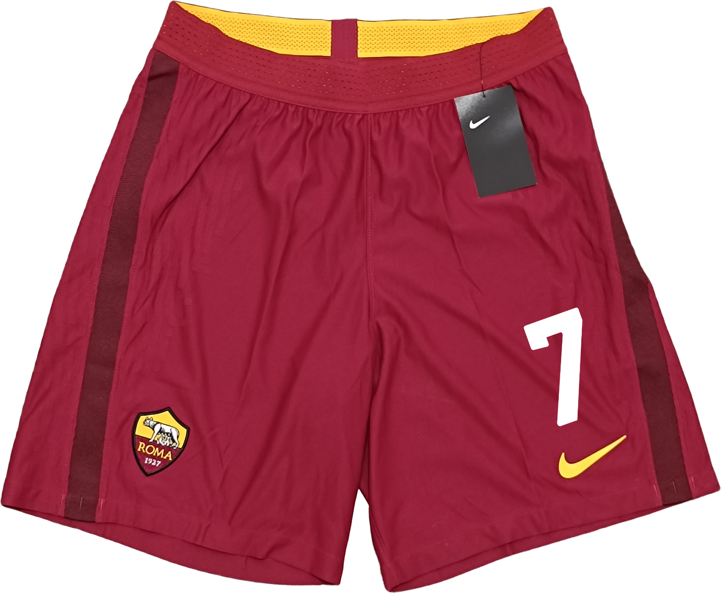 pantaloncini roma worn player issue PELLEGRINI nike shorts 2020 2021 Home kit