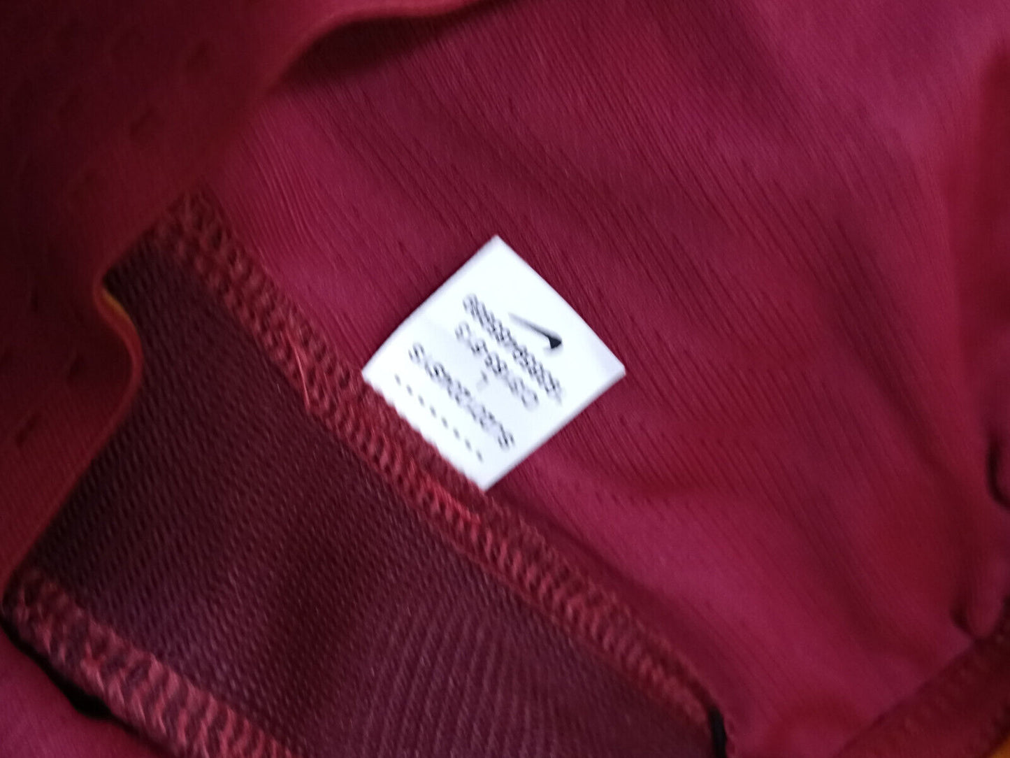 pantaloncini roma worn player issue CRISTANTE nike shorts 2020 2021 Home kit