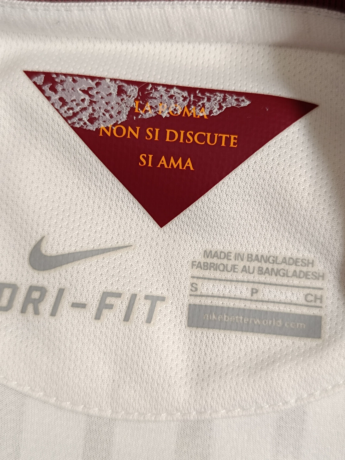 MAGLIA ROMA TOTTI calcio shirt 2014 2015 JERSEY NIKE stadium Version NO THAI