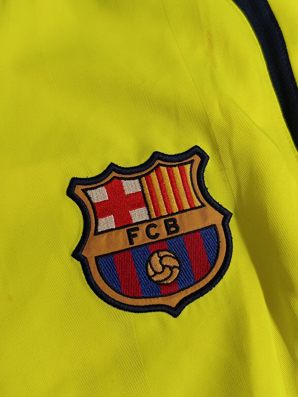 maglia calcio vintage Ronaldinho away Barca #10 NIKE 2005 2006 shirt jersey M