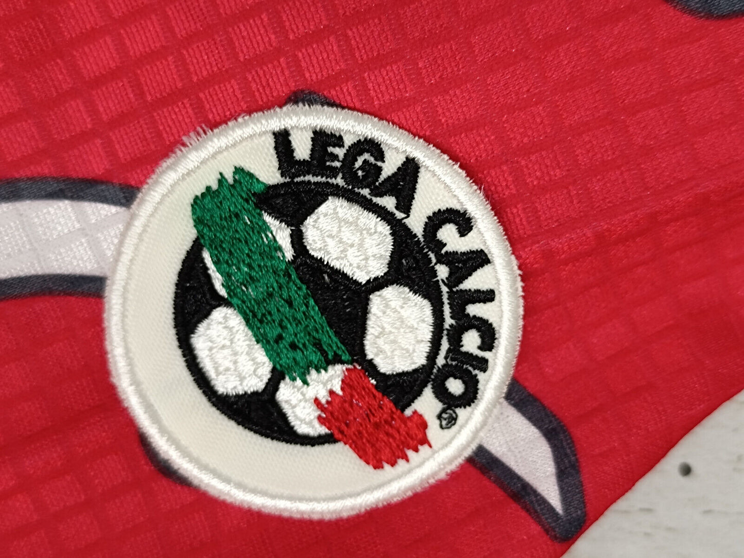 maglia calcio vintage Perugia MATERAZZI 2000 2001 Galex player friendly XL home