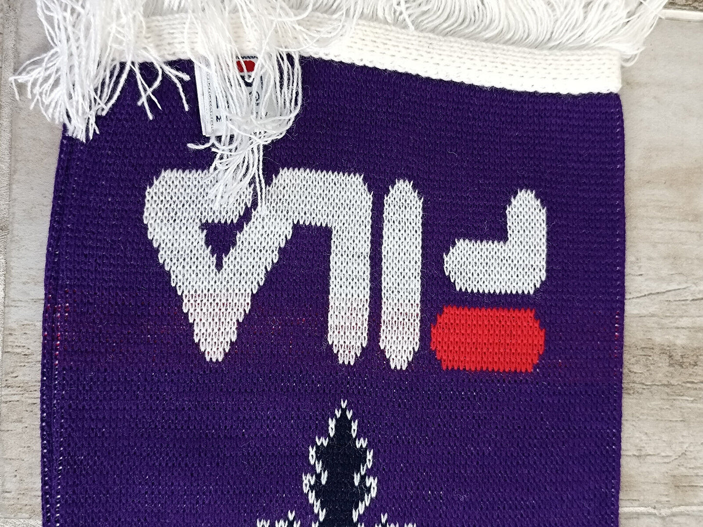 sciarpa AC Fiorentina scarf FILA batistuta anni 90 1998 viola authentic product