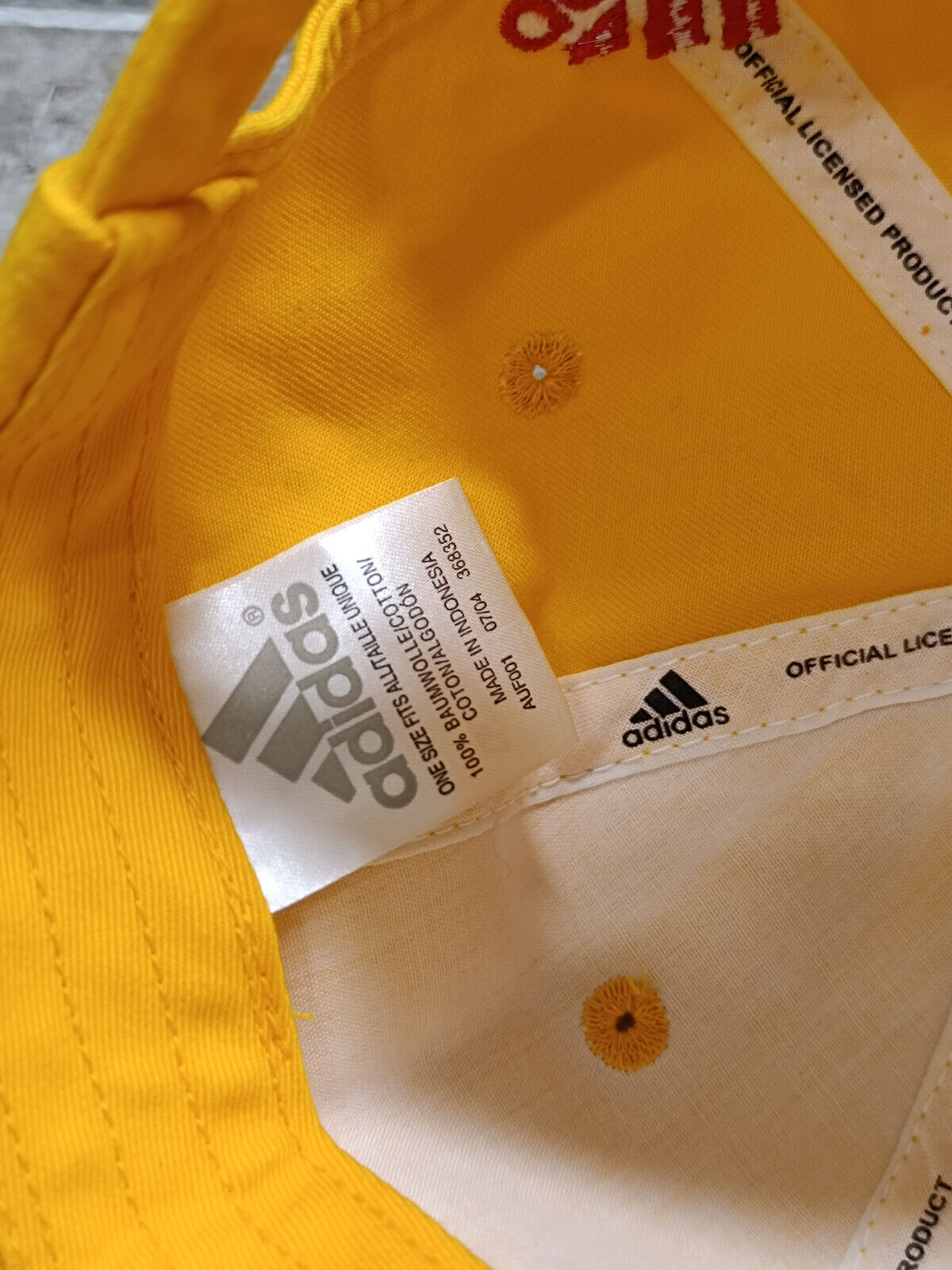 Romania vintage Cappello hat ADIDAS 2002 2004 cap Mutu