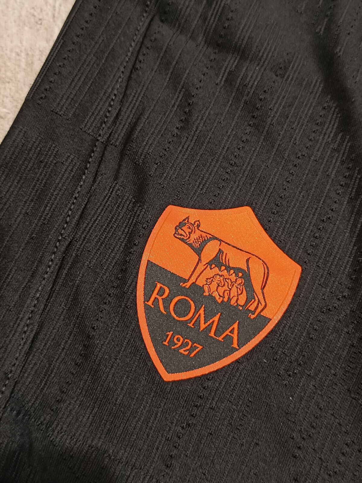 pantaloncini roma worn player issue nike shorts 2020 2021 third kit