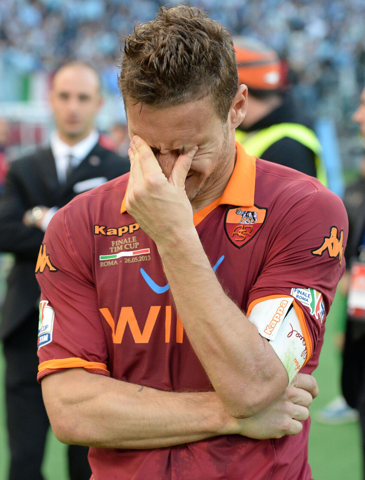 Toppa Patch Tim Cup Finale Coppa Italia Derby Roma Lazio 26 MAGGIO 2013 OFFICIAL