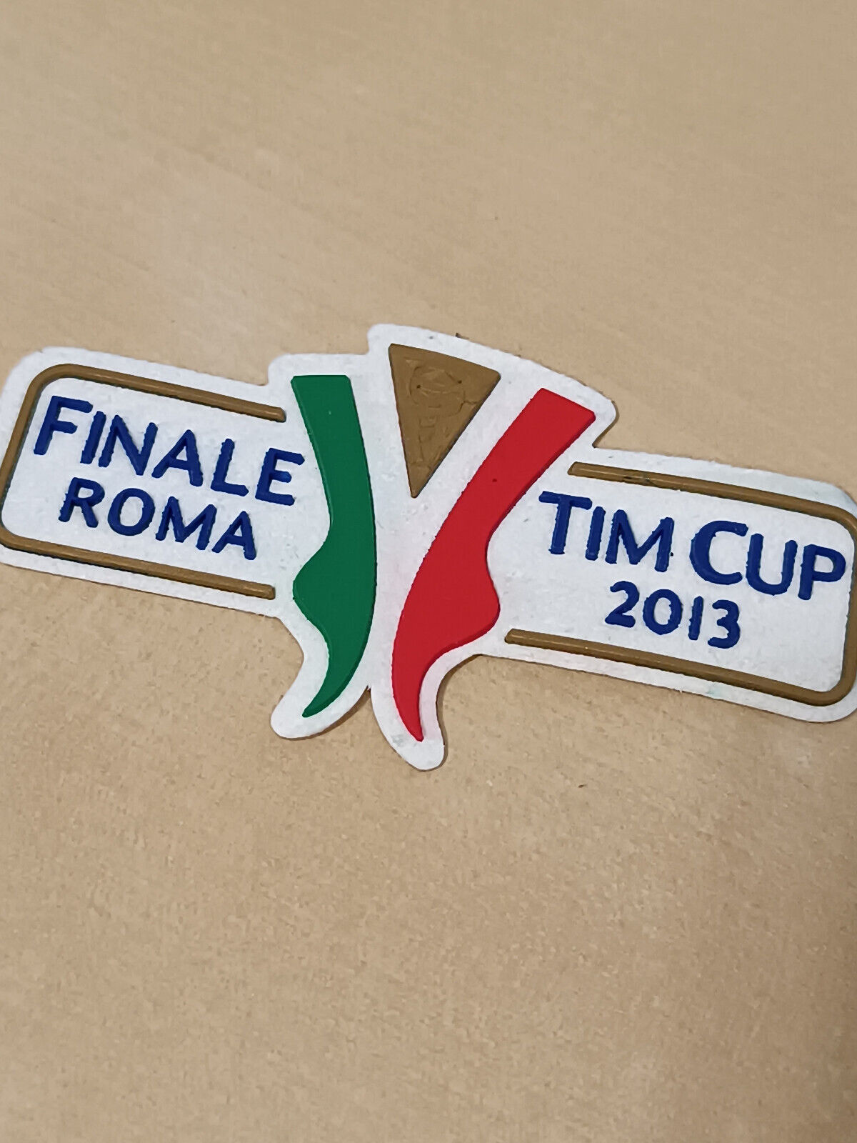 Toppa Patch Tim Cup Finale Coppa Italia Derby Roma Lazio 26 MAGGIO 2013 OFFICIAL