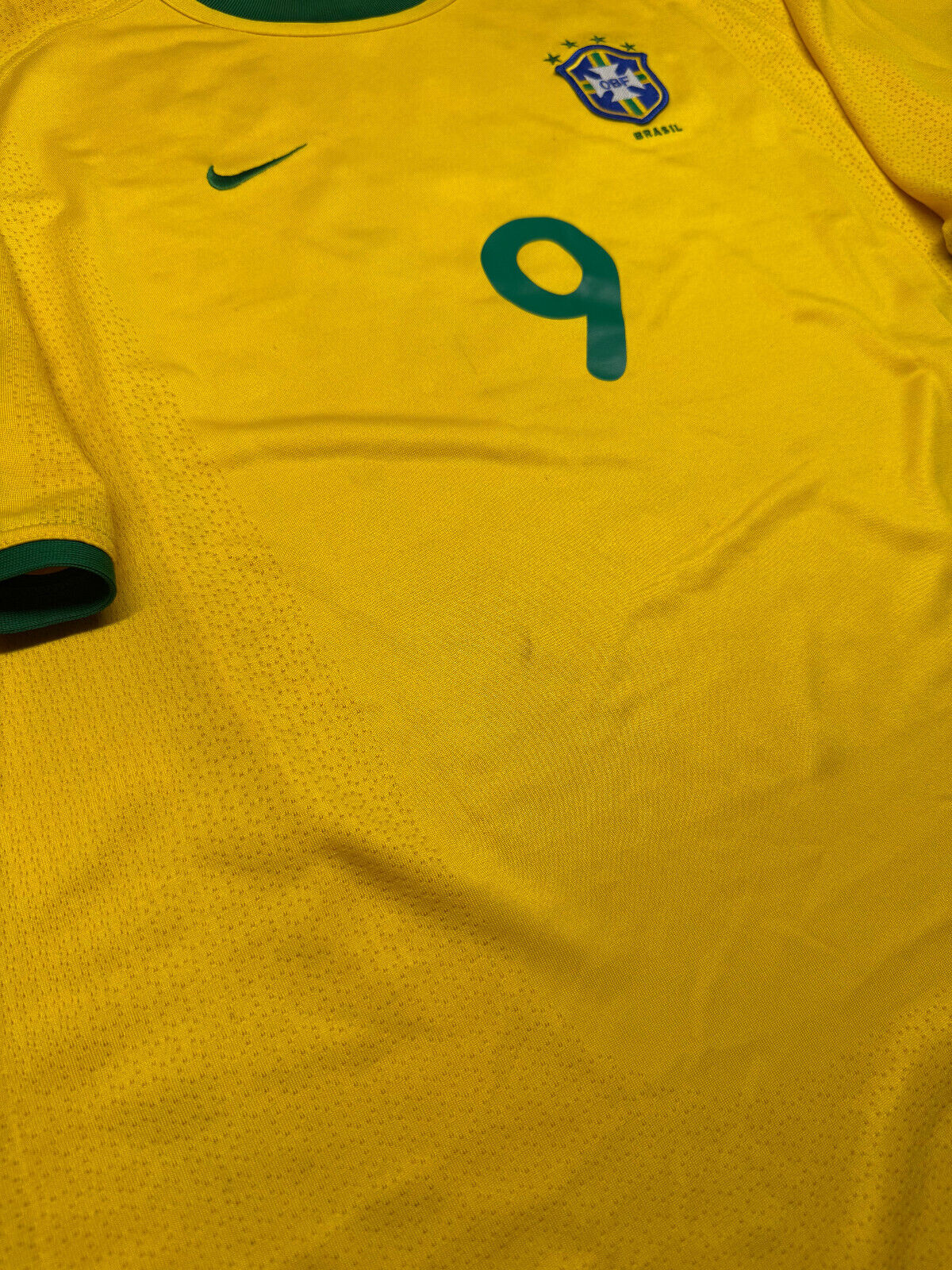 maglia calcio vintage Brasile Ronaldo Brazil Nike 1999 2000 L World Cup