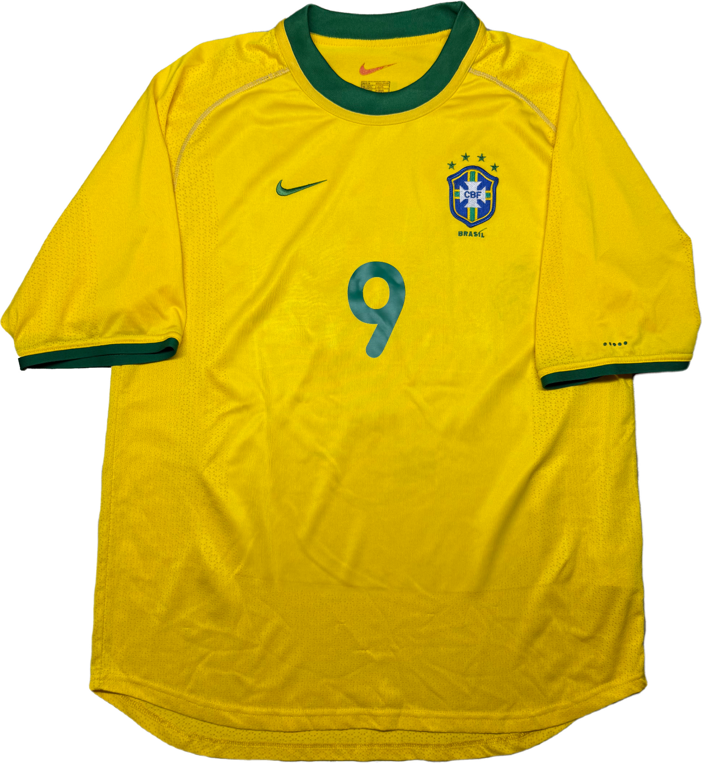 maglia calcio vintage Brasile Ronaldo Brazil Nike 1999 2000 M World Cup