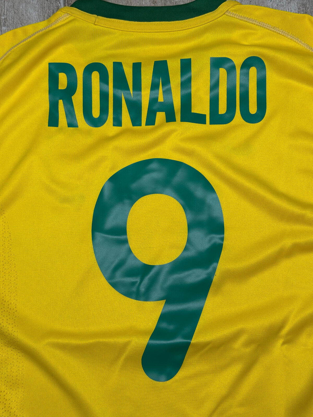 maglia calcio vintage Brasile Ronaldo Brazil Nike 1999 2000 M World Cup