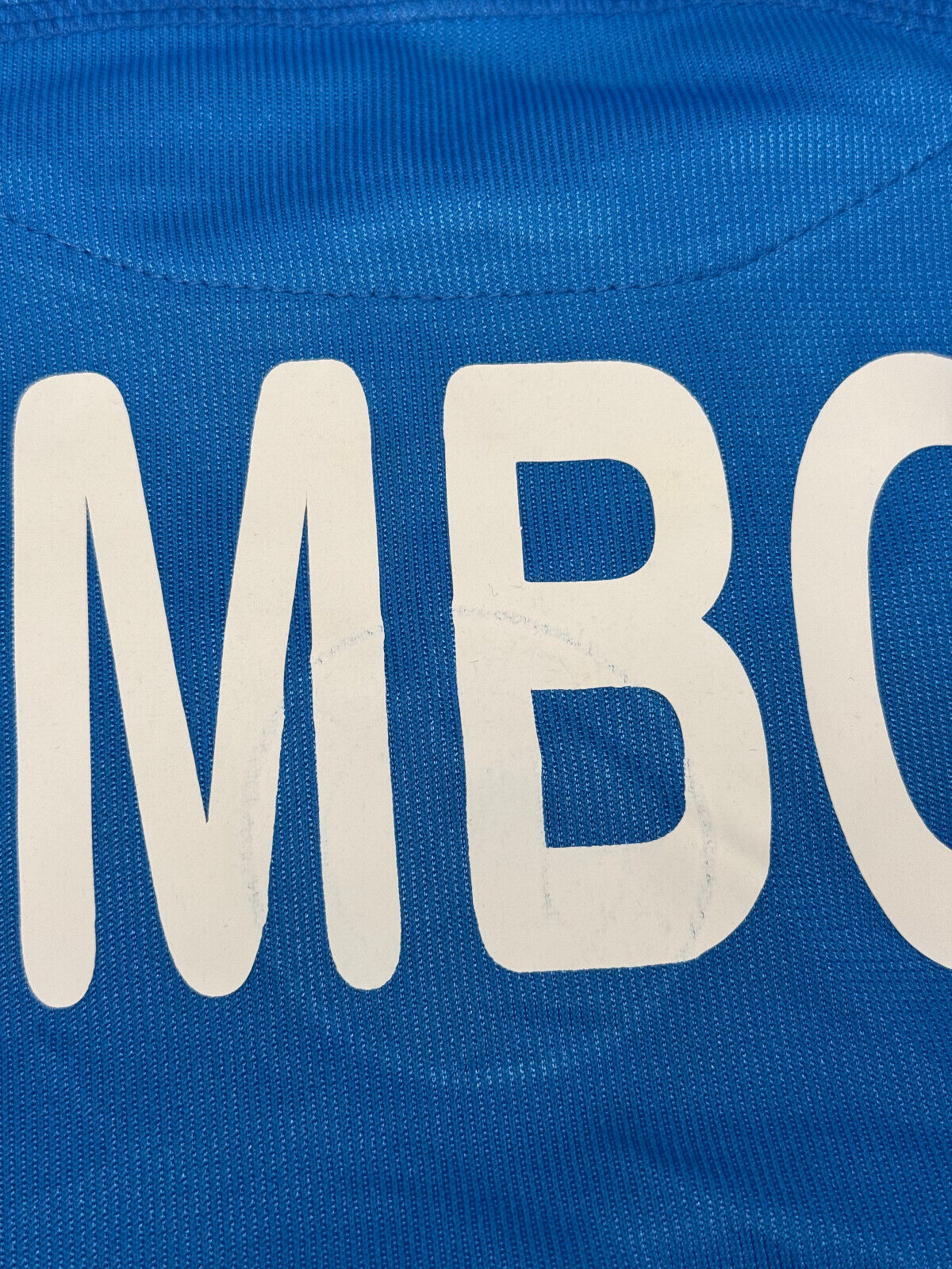 maglia calcio vintage Worn Napoli Legea 2003 2004 Cicciano Serie B home ZAMBONI