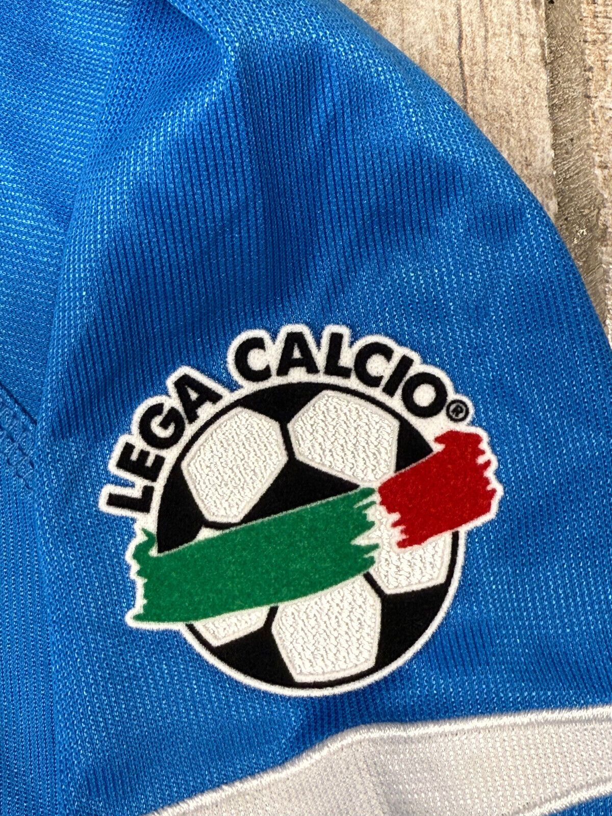 maglia calcio vintage Worn Napoli Legea 2003 2004 Cicciano Serie B home ZAMBONI