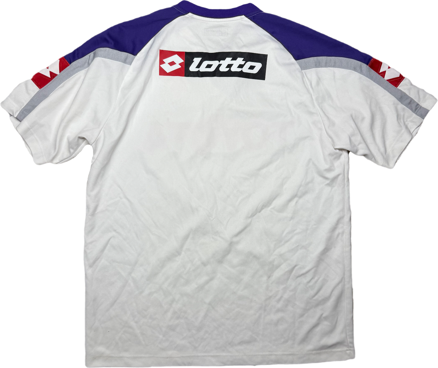 maglia calcio vintage AC FIORENTINA Lotto 2006 2007 Toyota Mutu Training