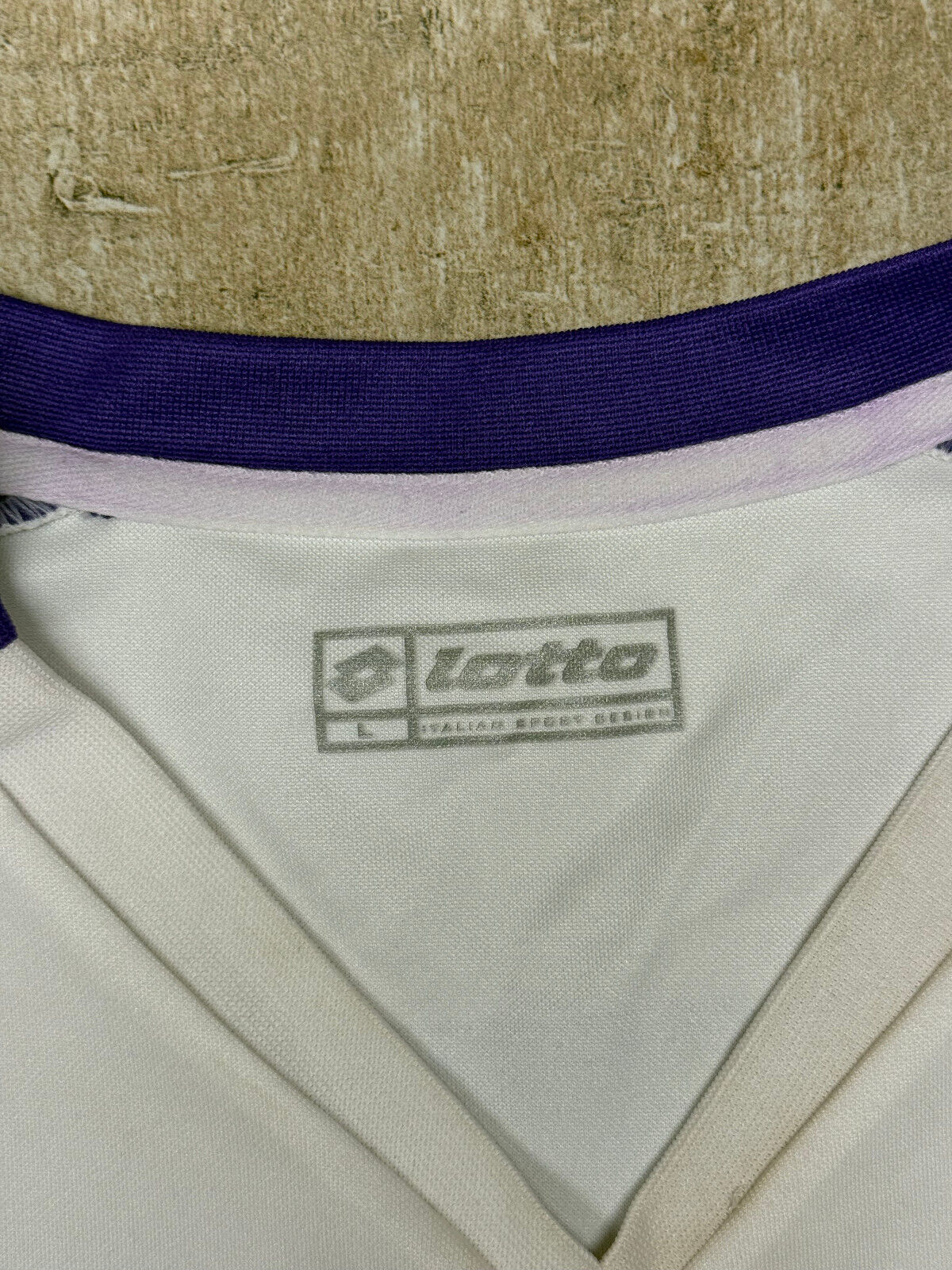 maglia calcio vintage AC FIORENTINA Lotto 2006 2007 Toyota Mutu Training