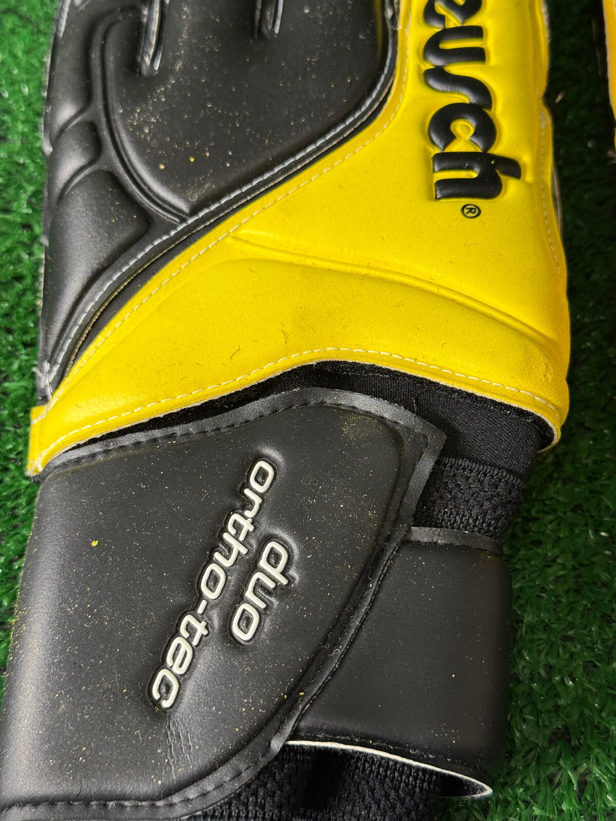 guanti portiere Reusch AC MILAN DIDA 2004 Goalkeeper gloves vintage DUO ORTOTECH