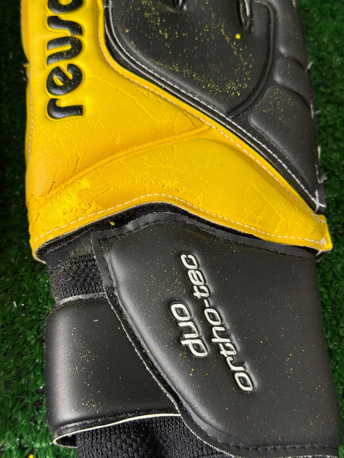 guanti portiere Reusch AC MILAN DIDA 2004 Goalkeeper gloves vintage DUO ORTOTECH
