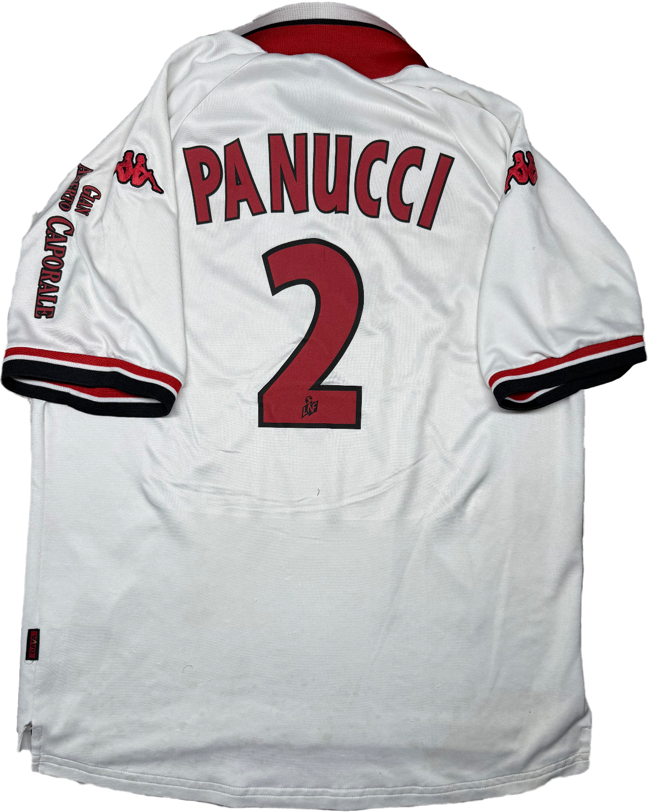 MAGLIA CALCIO VINTAGE AS MONACO maillot PANUCCI 2001 2002 Kappa Fedcom VIZZAVI EUR 199,95 - IT