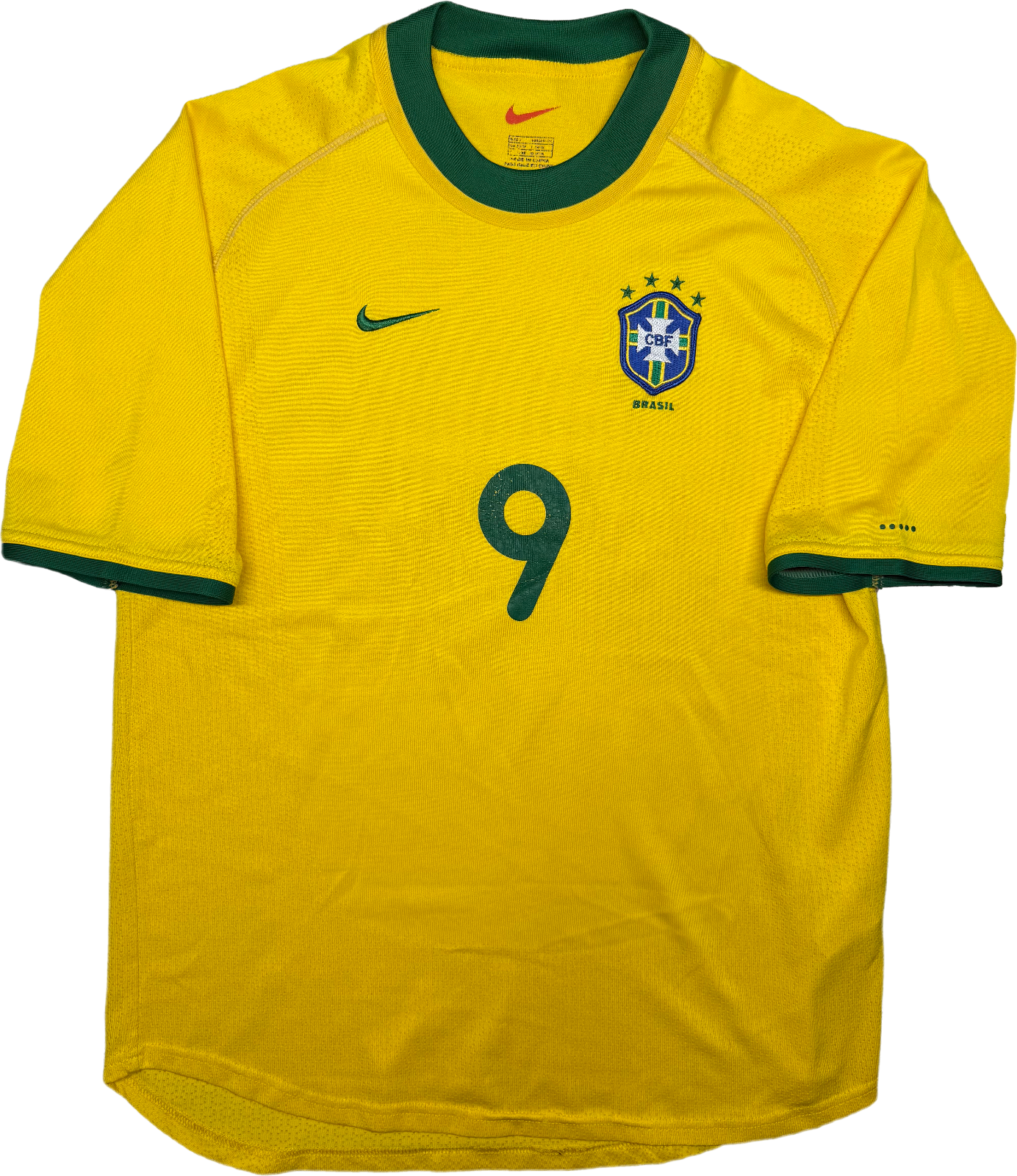 maglia calcio vintage Brasile Ronaldo Brazil Nike 1999 2000 M World Cup