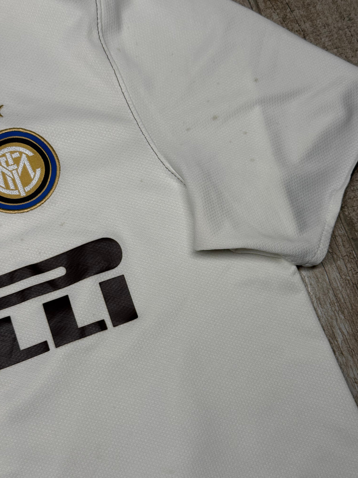 Maglia calcio vintage Inter Adriano Pirelli Nike 2008 2009 Serie A shirt jersey