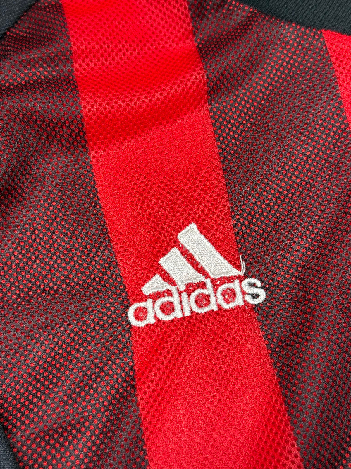 maglia calcio vintage AC Milan Inzaghi Adidas 2002 2003 OPEL Climalite