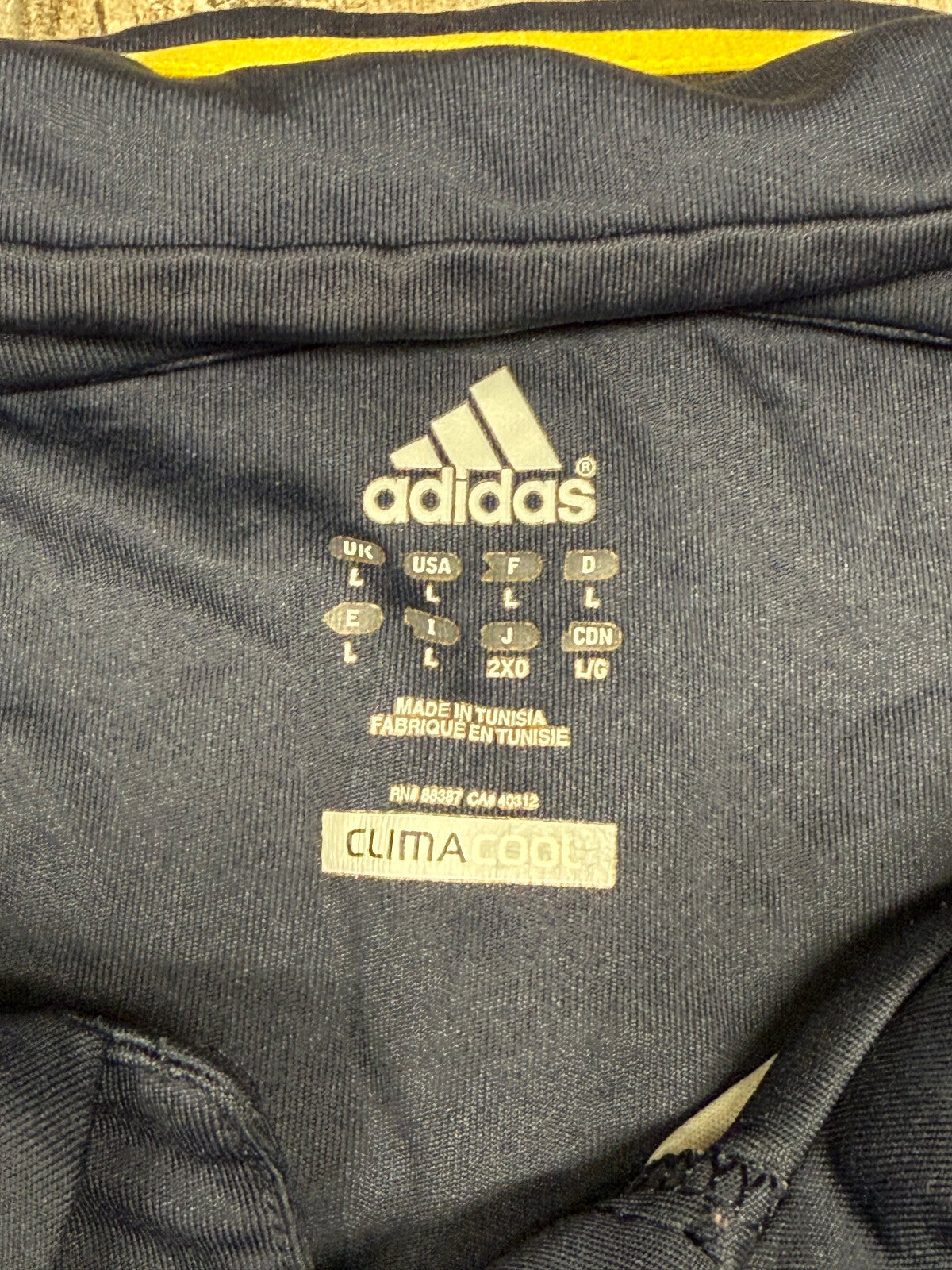 match worn Adidas RC LENS Baal #24 2012 2013 away Ligue 1 FORMOTION Large