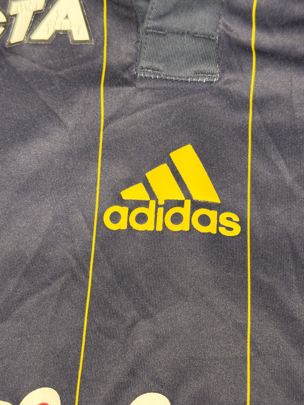 match worn Adidas RC LENS Baal #24 2012 2013 away Ligue 1 FORMOTION Large