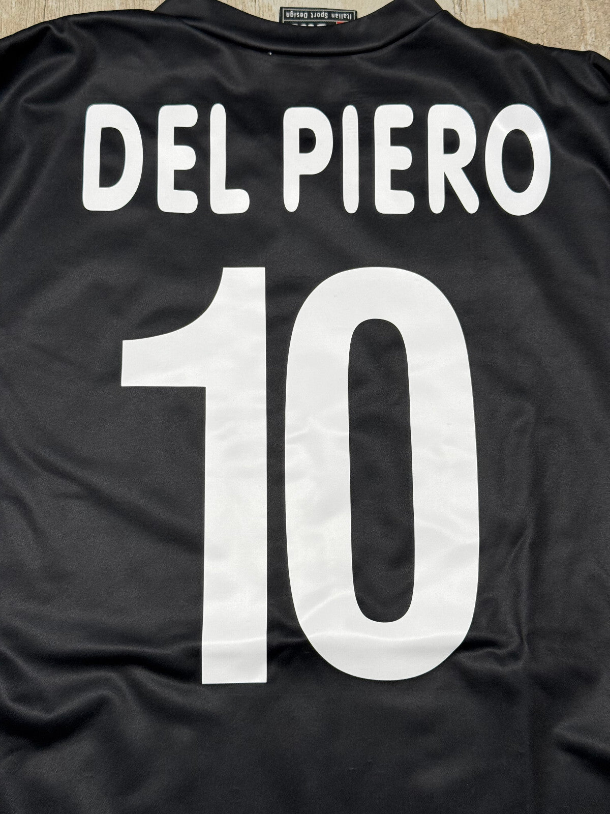 maglia calcio vintage Juventus DEL PIERO Lotto 2001-2002 Fastweb Scudetto shirt