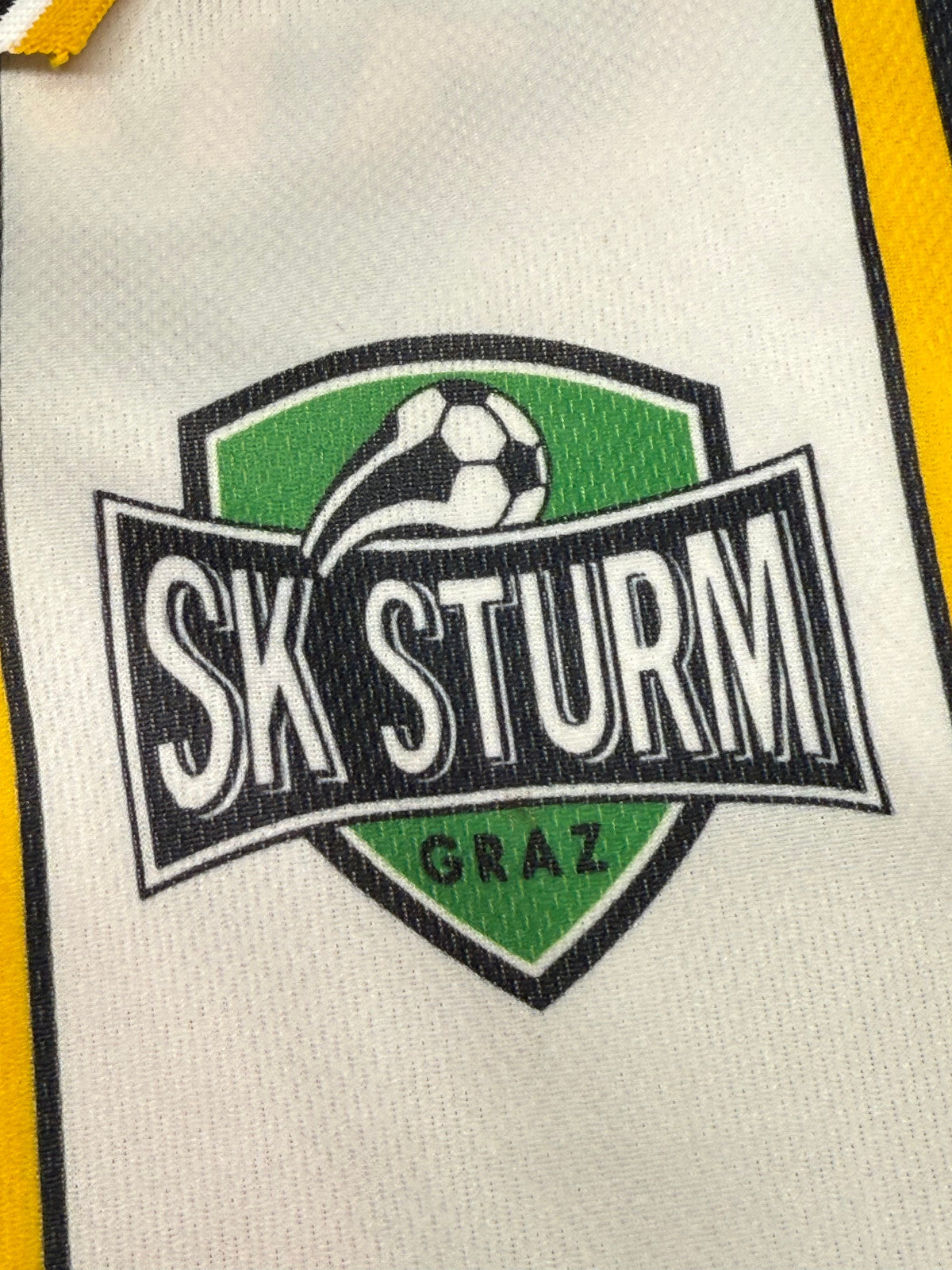 maglia calcio vintage GIANNINI Sturm Graz 1997 1998 home AS ROMA