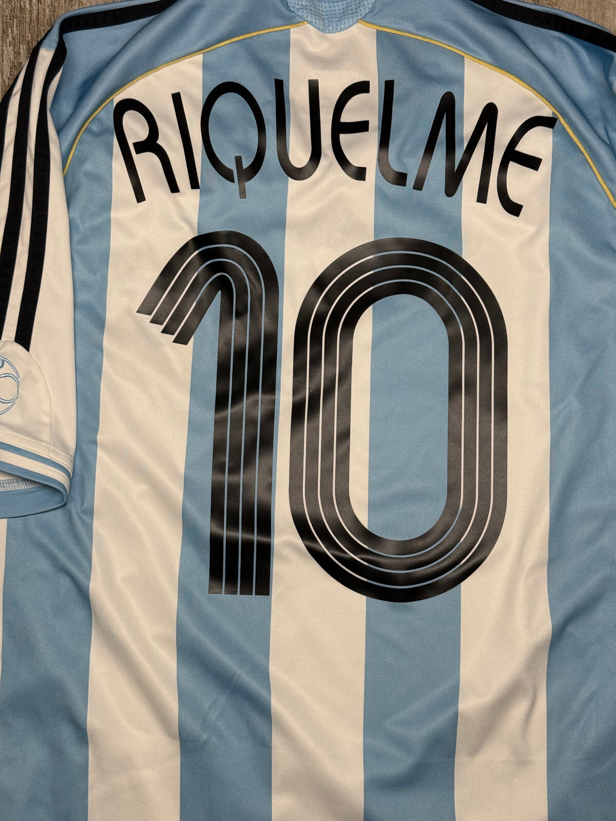 maglia calcio vintage Argentina RIQUELME World Cup 2006 Germany shirt camiseta