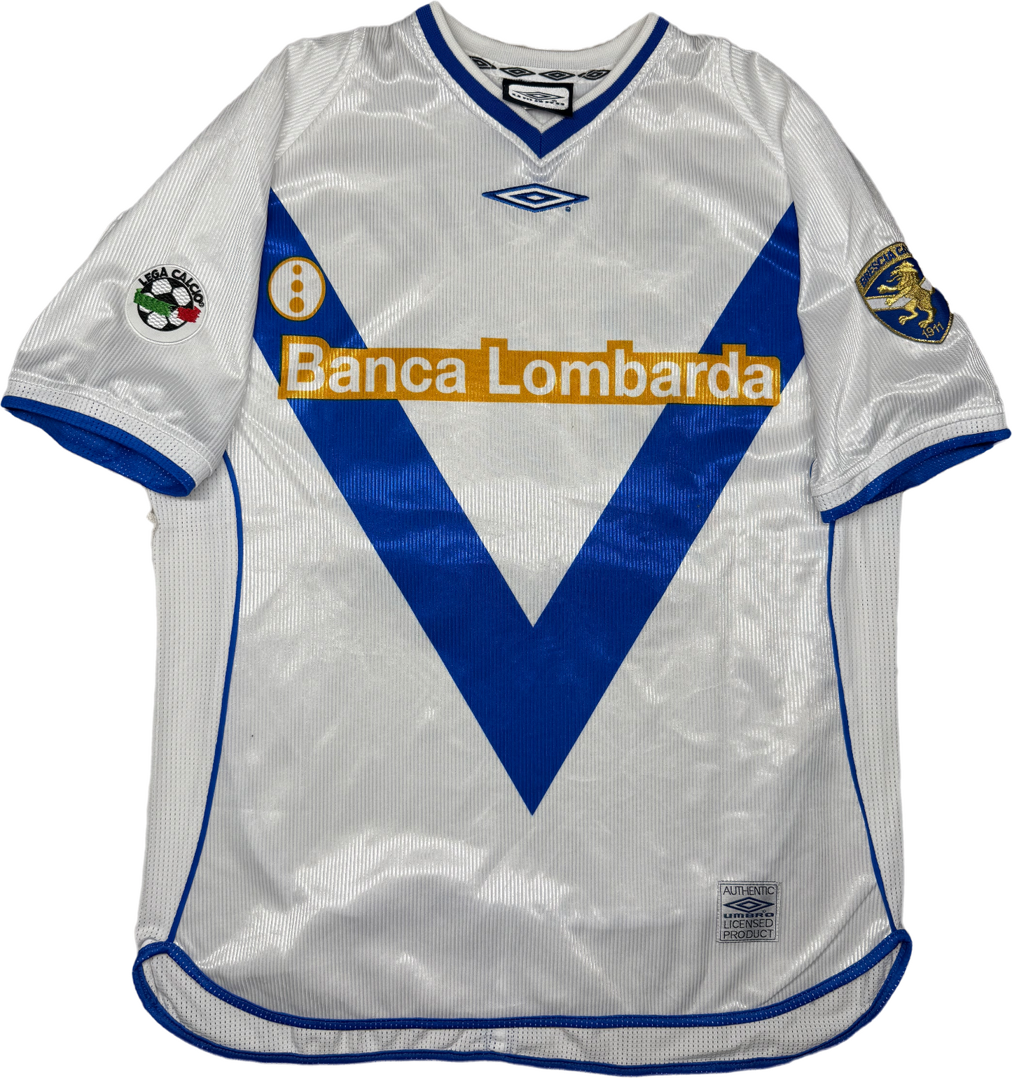 maglia calcio vintage Baggio Shirt Brescia 2002 2003 Umbro S Serie A
