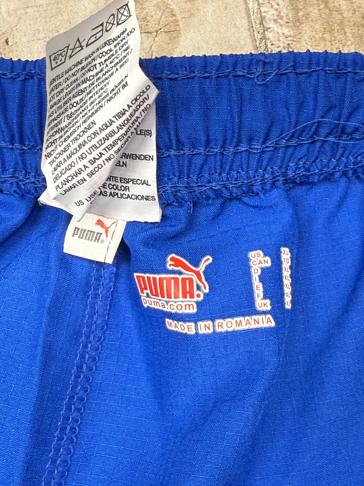 Italia puma mondiali 2006 shorts pantaloncini gara TOTTI *NUOVI* XL
