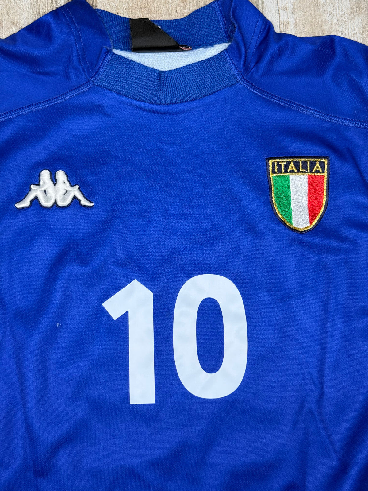maglia italia BAGGIO #10 Italy player issue Italy Kappa 1999 PIRLO VIERI CHIESA