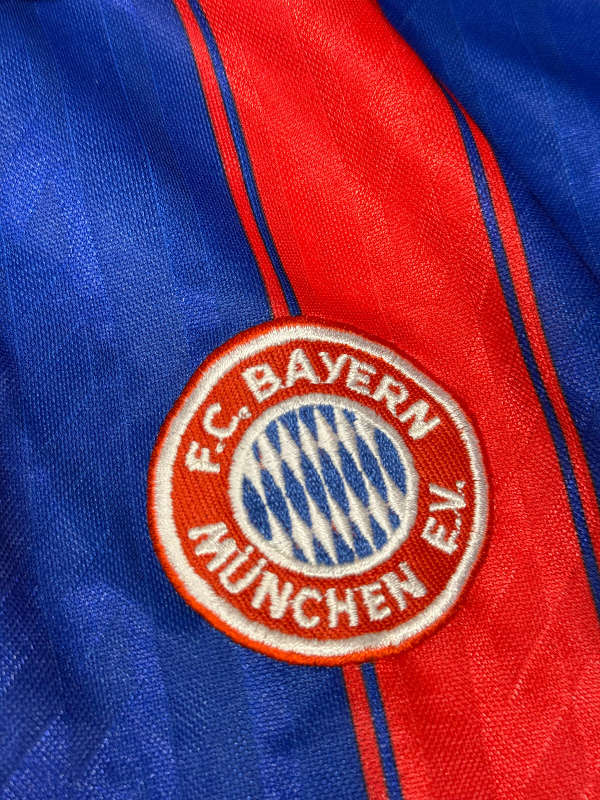maglia calcio vintage Bayern Monaco KLINSMANN 1995 1996 Final trikot ADIDAS