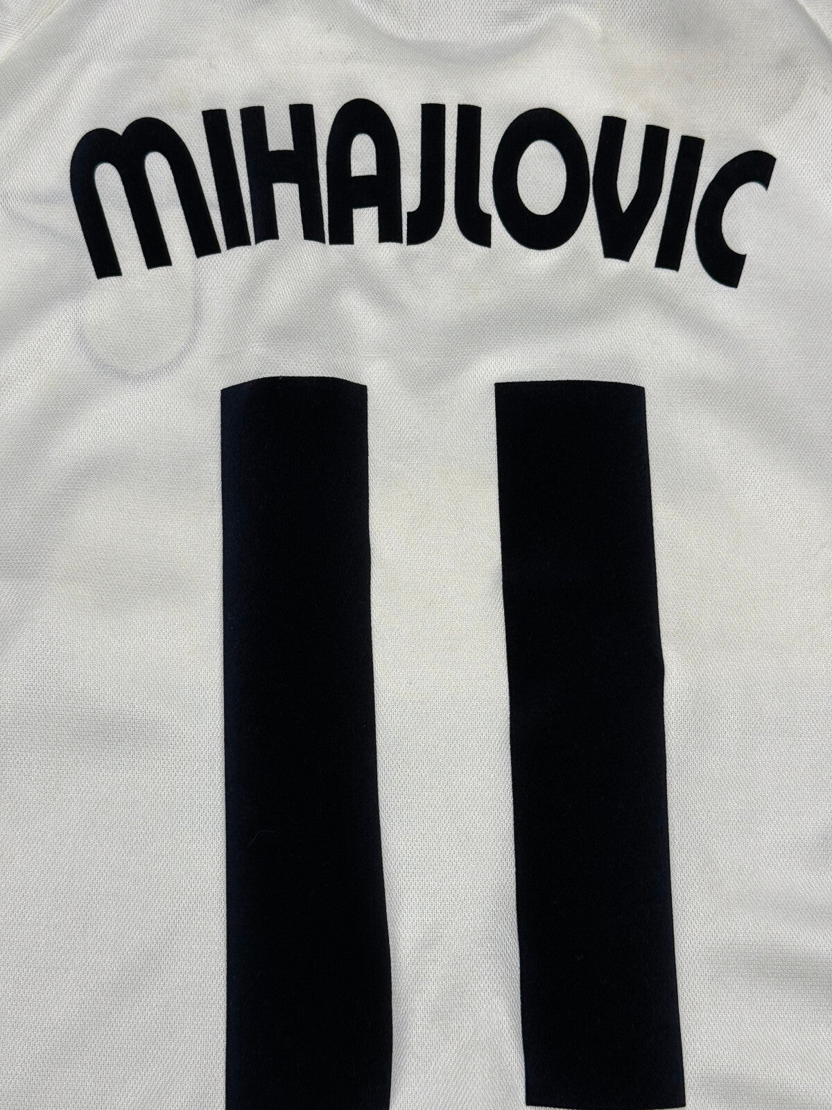 maglia calcio vintage Lazio Mihajlovic Puma 2003 2004 PARMACOTTO Serie A away