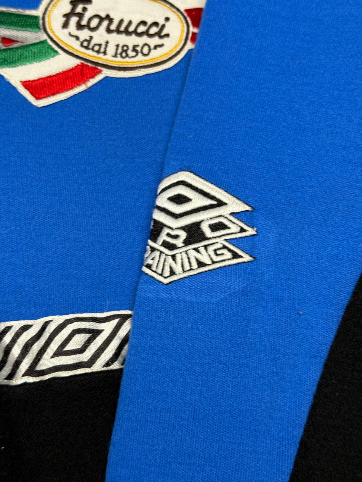 match worn Inter Umbro Fiorucci 1993 training jacket allenamento