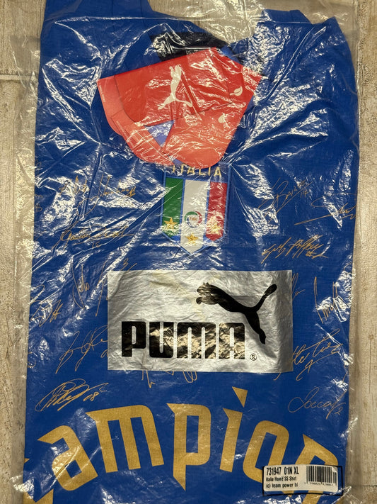 maglia calcio vintage Italia World Cup 2006 germany CAMPIONI 4 Puma Mondiali